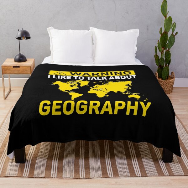 Item preview, Warning I Like To Talk About Geography Teacher designed and sold by DexertimaArt.