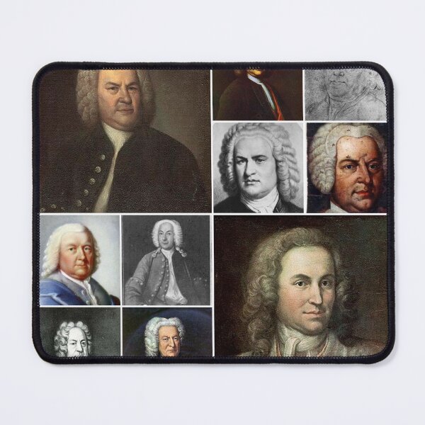 Item preview, JS Bach Collage designed and sold by itzYuhGirl.
