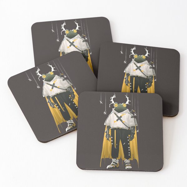 Item preview, Frog Stormborn – Celestial Warrior of the Future designed and sold by Void & Valor.