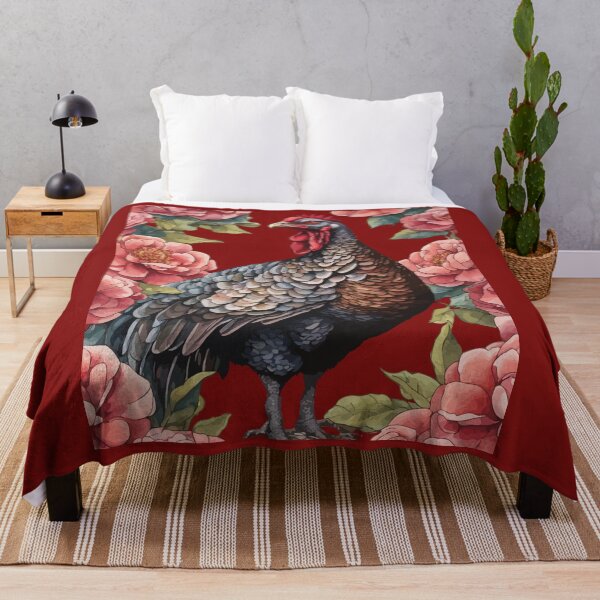 Item preview, Alabama Wild Turkey With Camellia Flowers designed and sold by taiche.