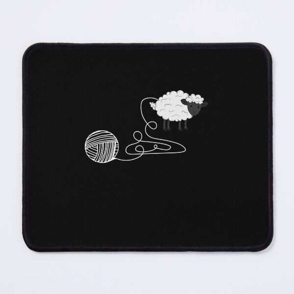 Item preview, Knitting Crocheting Sheep Knitter Yarn Needle designed and sold by DexertimaArt.