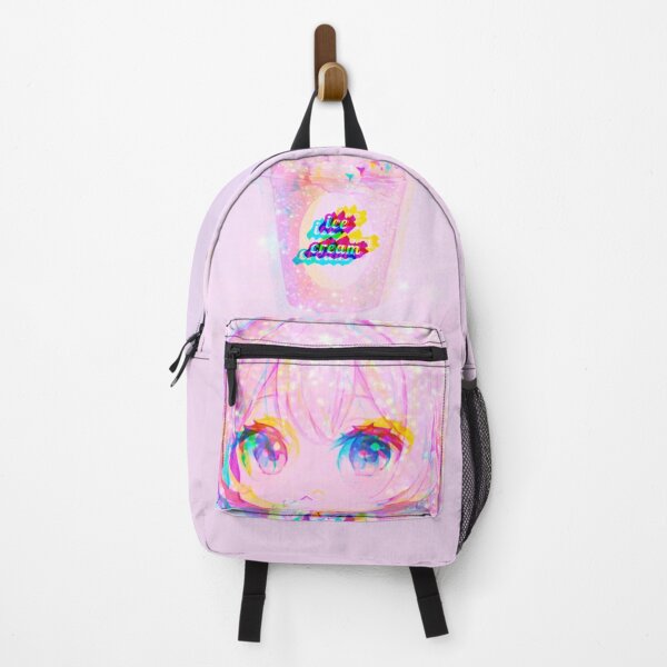 Item preview, Kawaii Chibi Ice Cream Girl (Glitter Edition) designed and sold by asanaworld.