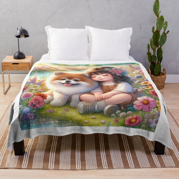 Item preview, Soft Whispers in the Wildflower Meadow designed and sold by PuifaiiRWP.