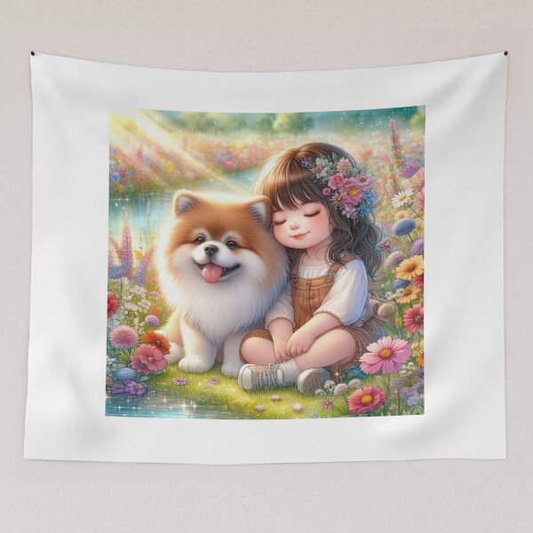 Item preview, Soft Whispers in the Wildflower Meadow designed and sold by PuifaiiRWP.