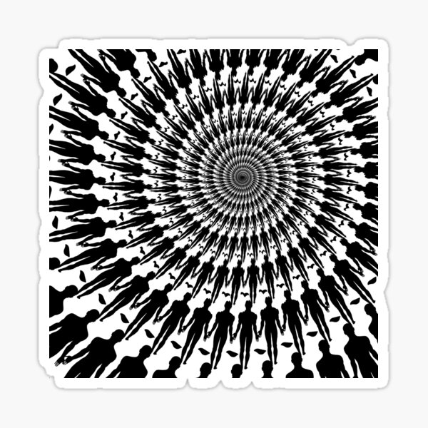 Vista previa del artículo con la obra «Ego - Ilusión óptica», diseñado y vendido por Artilab-fr.