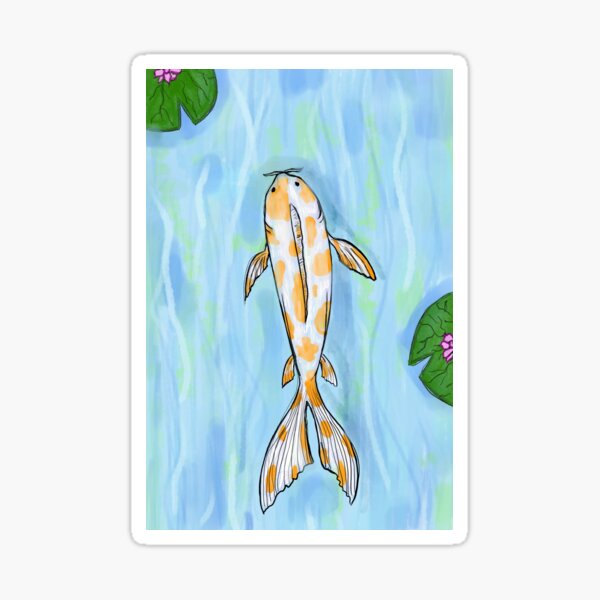 Item preview, Koi fish designed and sold by Red Spectrum Designs.