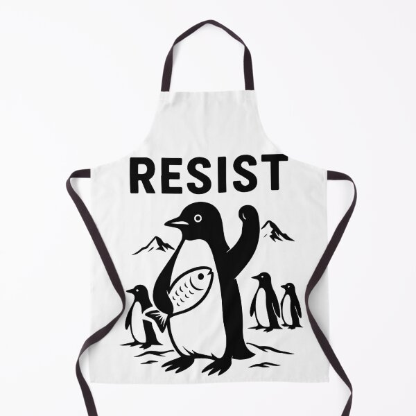 Item preview, FDT Shirt Resistance Protest, Resist Flippers Up Penguins Shirt, I Stand With Penguins Shirt, Penguins Against Tariffs Shirt designed and sold by Serene woods.