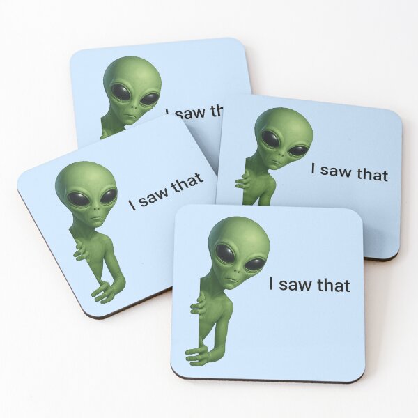 Item preview, Alien I saw that jesus meme designed and sold by TSQ.