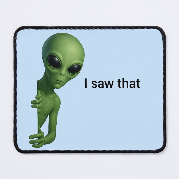 Item preview, Alien I saw that jesus meme designed and sold by TSQ.