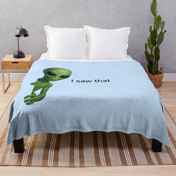 Item preview, Alien I saw that jesus meme designed and sold by TSQ.
