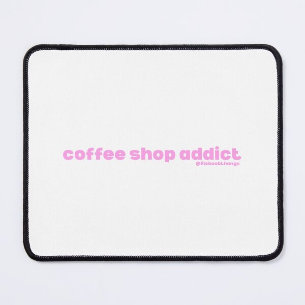 Item preview, Coffee shop addict, v3, pink | @lilsboobthangs designed and sold by lilsboobthangs.