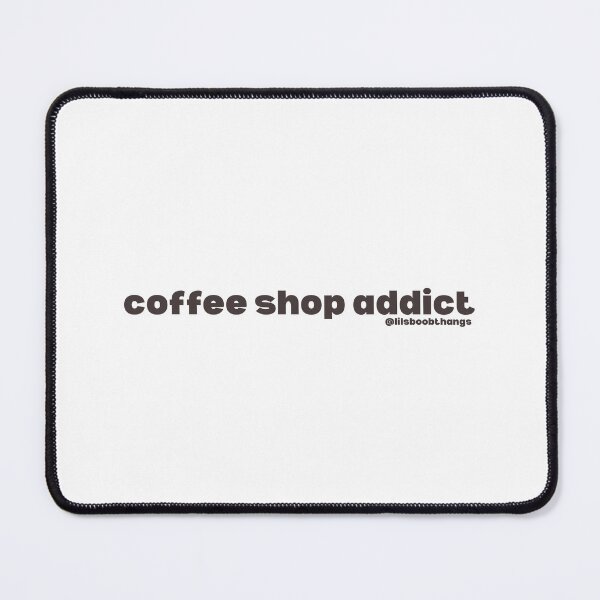 Item preview, Coffee shop addict, v2, brown | @lilsboobthangs designed and sold by lilsboobthangs.