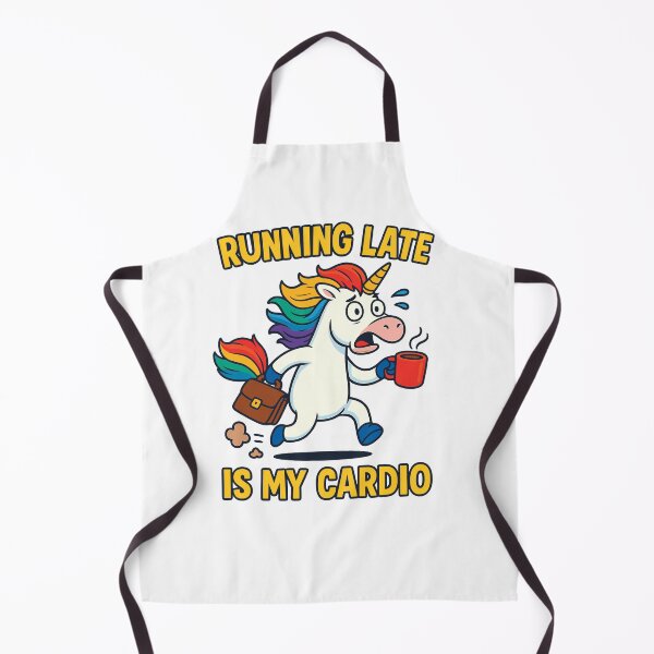 Item preview, Late? Nah – just getting my cardio in! designed and sold by SgtRedGoWx.