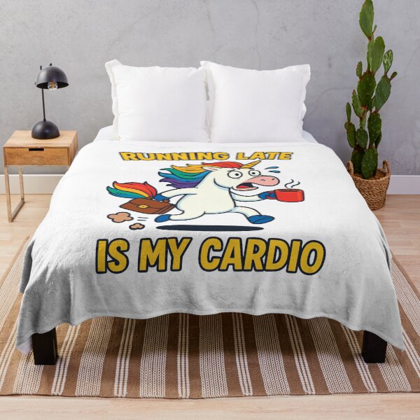 Item preview, Late? Nah – just getting my cardio in! designed and sold by SgtRedGoWx.