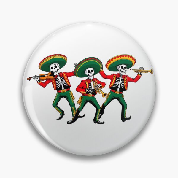 Item preview, Mariachis Esqueletos – Eternal Party to the Mexican Rhythm designed and sold by StormArte.