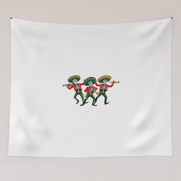 Item preview, Mariachis Esqueletos – Eternal Party to the Mexican Rhythm designed and sold by StormArte.