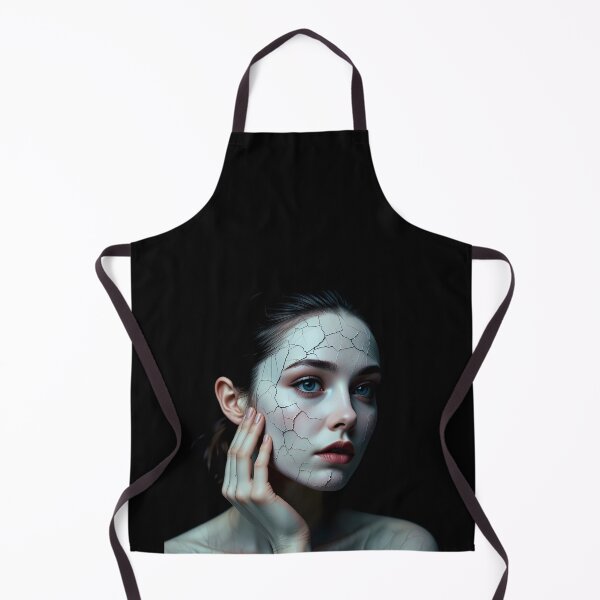 Item preview, Cracks Beneath the Surface – Porcelain Girl designed and sold by Pickmash.