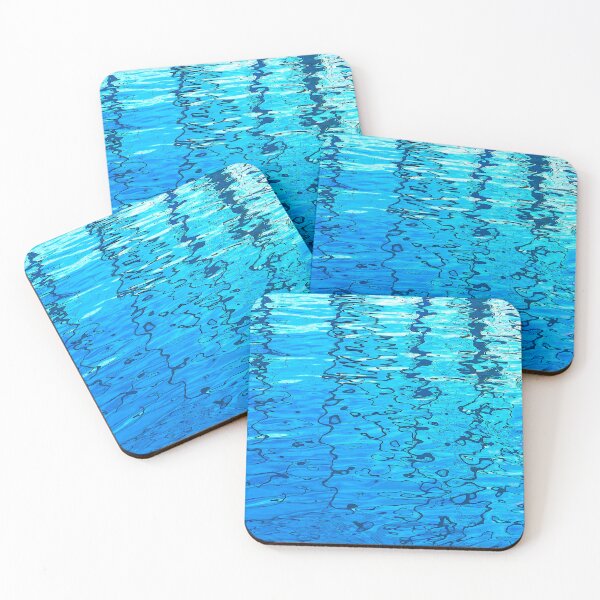 Item preview, Abstract Blue Water Ripples designed and sold by KaSaPo.