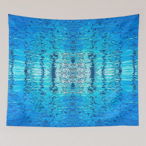 Item preview, Abstract Blue Water Ripples designed and sold by KaSaPo.