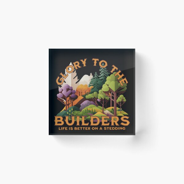 Item preview, Glory to the Builders designed and sold by Taveren-Tavern.