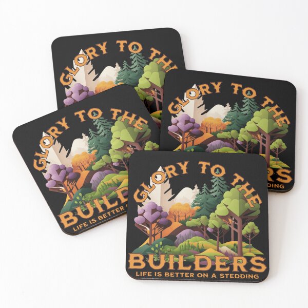 Item preview, Glory to the Builders designed and sold by Taveren-Tavern.