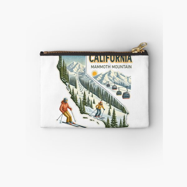 Item preview, Mammoth Mountain Ski, California Map Mammoth Mountain Ski designed and sold by HaydenMillepied.
