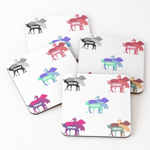 Item preview, Japanese Wilderness Animals Sticker Pack designed and sold by Animals-by-JB.
