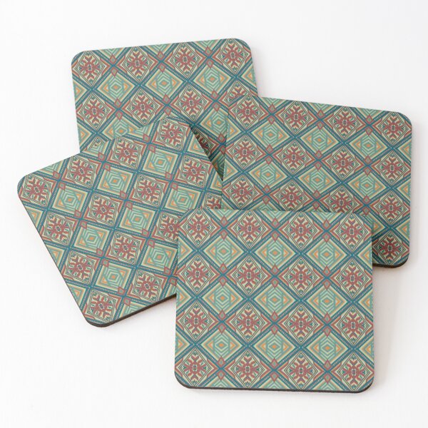 Item preview, Tribal And Geometric Diamond Ikat Pattern designed and sold by Bluesky992.