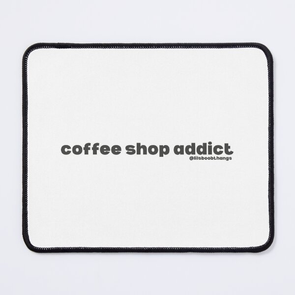 Item preview, Coffee shop addict, v6, brown | @lilsboobthangs designed and sold by lilsboobthangs.