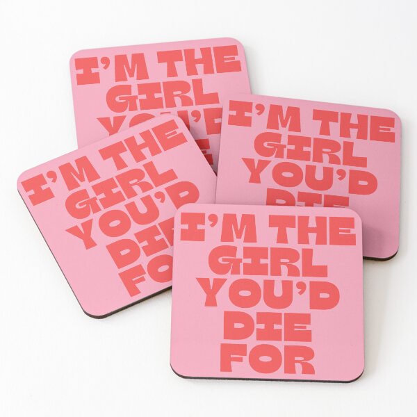 Item preview, i'm the girl you'd die for designed and sold by menheraaudino.