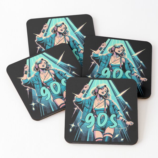 Item preview, Woman dancing dancing 90s retro disco gift designed and sold by Pineapple-Tree.