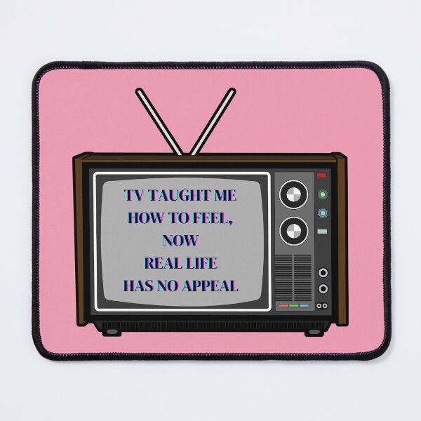 Item preview, tv taught me designed and sold by menheraaudino.
