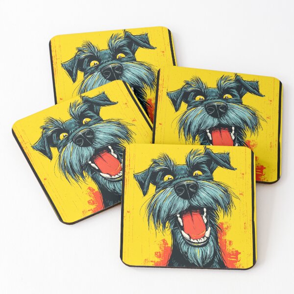 Item preview, Laughing Schnauzer Joy designed and sold by SteadyRolling.
