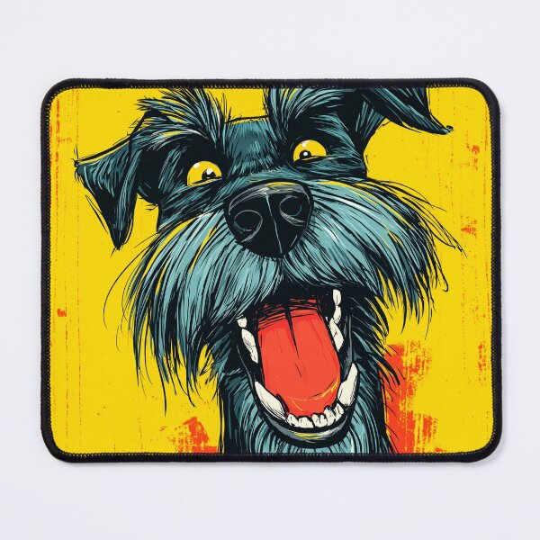 Item preview, Laughing Schnauzer Joy designed and sold by SteadyRolling.