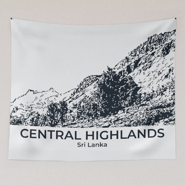 Item preview, Central Highlands - Sri Lanka designed and sold by Lakeric Cityscapes.