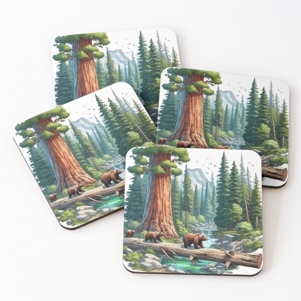 Item preview, Mountain Trees River Forest No Text designed and sold by HaydenMillepied.