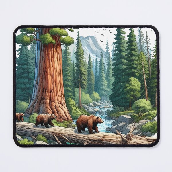 Item preview, Mountain Trees River Forest No Text designed and sold by HaydenMillepied.