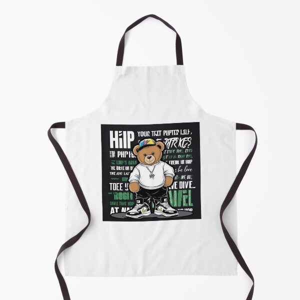 Item preview, Hip Hop Bear Streetwear Style – Urban Rap Fashion Teddy Art designed and sold by LuxurySarahh.