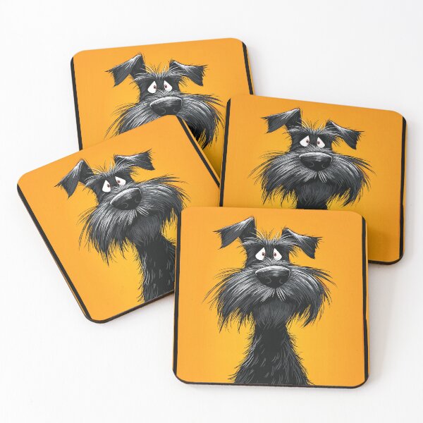 Item preview, Goofy Schnauzer Surprise designed and sold by SteadyRolling.