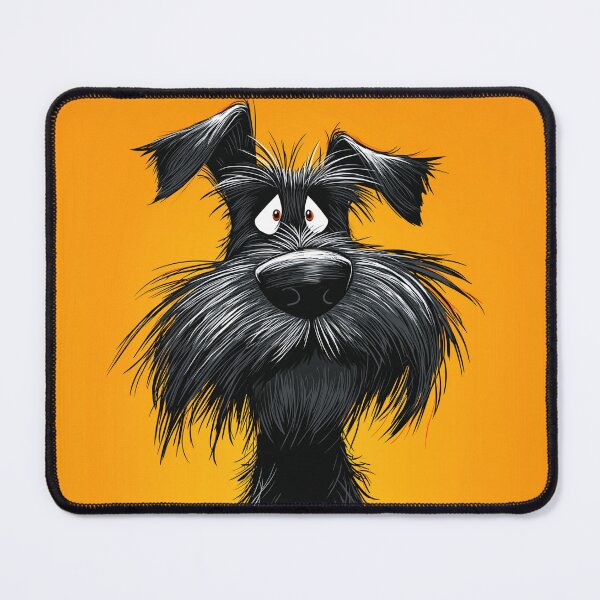 Item preview, Goofy Schnauzer Surprise designed and sold by SteadyRolling.