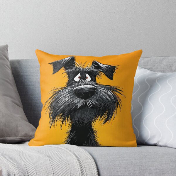 Item preview, Goofy Schnauzer Surprise designed and sold by SteadyRolling.
