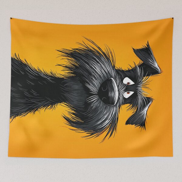 Item preview, Goofy Schnauzer Surprise designed and sold by SteadyRolling.