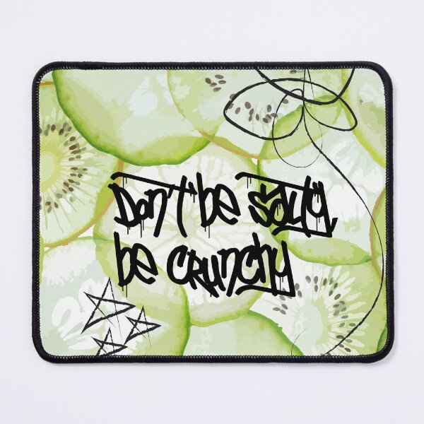 Item preview, Don't Be Salty, Be Crunchy – Cucumber Vibes | Funny Tropical Veggie Aesthetic designed and sold by coconova.