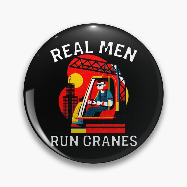 Item preview, Crane Kings – Real Men Run Cranes designed and sold by Fragy72.