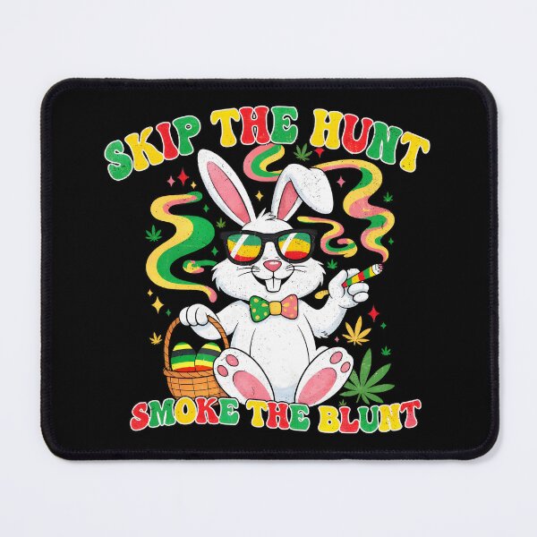 Item preview, Funny 420 Easter Skip The Hunt Smoke The Blunt designed and sold by GenioFin.