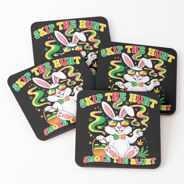 Item preview, Funny 420 Easter Skip The Hunt Smoke The Blunt designed and sold by GenioFin.