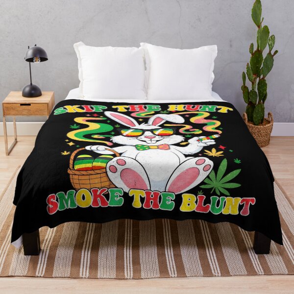 Item preview, Funny 420 Easter Skip The Hunt Smoke The Blunt designed and sold by GenioFin.