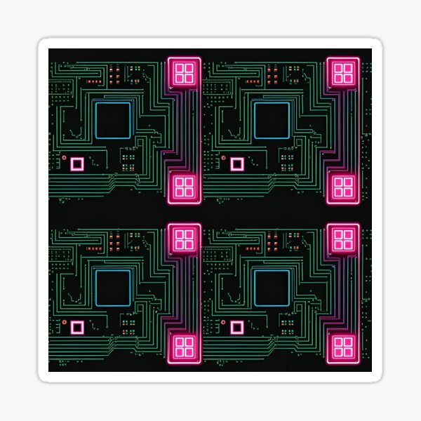 Item preview, Cyberpunk pattern designed and sold by PatronesKawai.