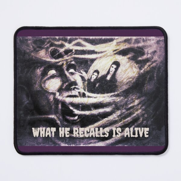 Item preview, What He Recalls Is Alive – Surreal Memory Loop Drawing - Purple designed and sold by Anomaly Effect.