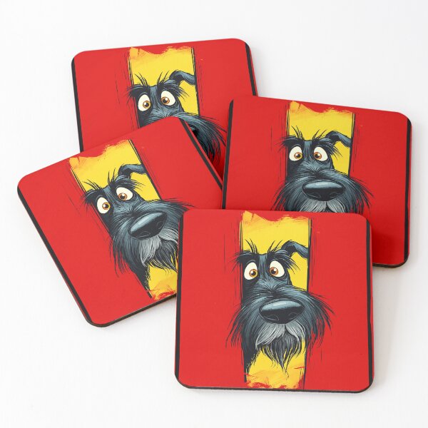 Item preview, Schnauzer Peeking Out designed and sold by SteadyRolling.